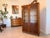 Biedermeier Display Cabinet in Walnut For Sale - Image 9 of 16
