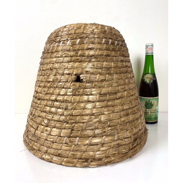 19th Century French Straw Domed Bee Hive For Sale - Image 15 of 15