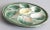 French Country Antique French Saint Clément Majolica Blue Green & Yellow Lemon Wedge Oyster Plate For Sale - Image 3 of 6