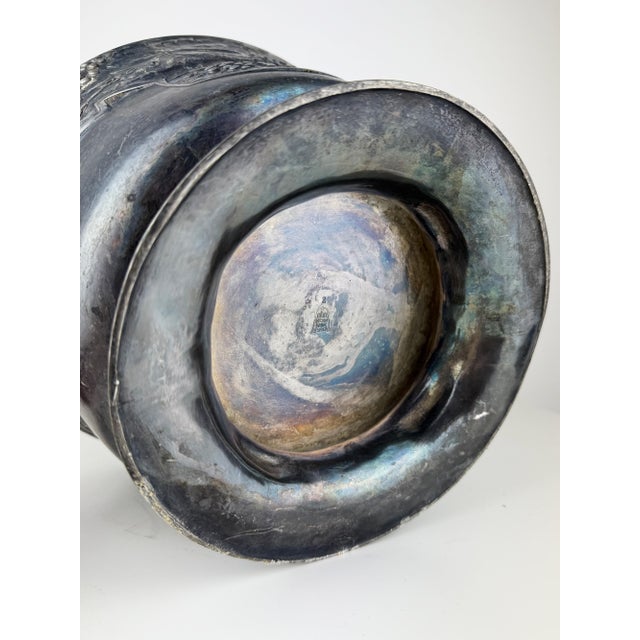 Antique Art Nouveau German Pewter Soup Tureen from B&G Imperial Zinn, 1900 For Sale - Image 15 of 18