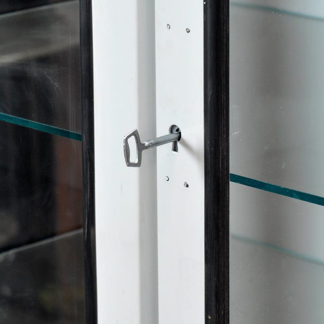 Black Vintage Medical Cabinet, 1970s For Sale - Image 8 of 10