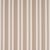 Schumacher Jefferson Tented Stripe Fabric In Brown For Sale