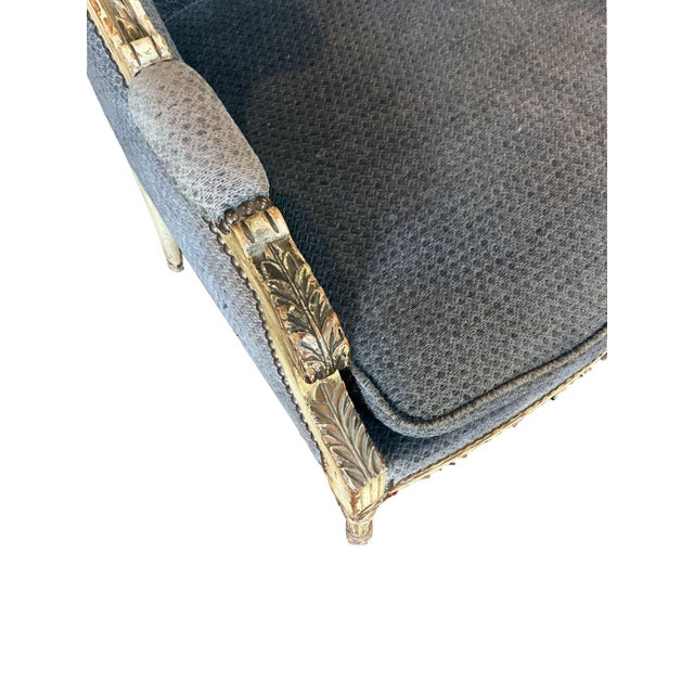 French Circa 1890’s Napoleon III Arm Chair For Sale - Image 3 of 15