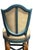 1990s 1 of 3 Tall Charles Pollock for William Switzer Shield Back Swivel Barstool For Sale - Image 5 of 6
