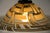 Large Amber Murano Incalmo Glass Ceiling Lamp from Barovier & Toso For Sale - Image 4 of 18