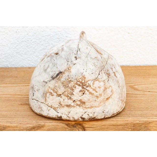 Powder White Painted African Mask For Sale In Los Angeles - Image 6 of 9