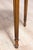 Metal Mid 20th Century French Louis XVI Style Walnut Bouillotte Table with Marble Top and Brass Gallery For Sale - Image 7 of 10