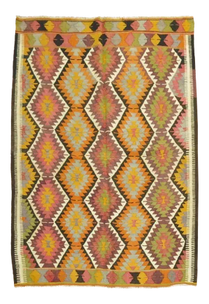 20th Century Kilim, 5'10'' X 7'8''