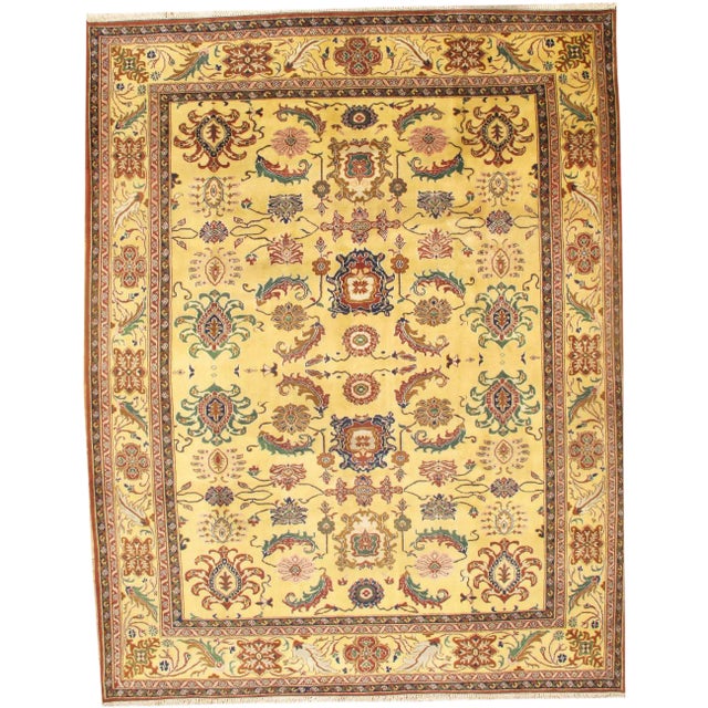 Pasargad N Y Fine Agra Hand-Knotted Rug - 9'1" X 11'8" For Sale