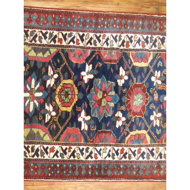 Varamin Northwest Antique Persian Runner For Sale - Image 11 of 18