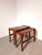 Vintage Danish Nesting Tables in Teak, Set of 2 For Sale - Image 5 of 5
