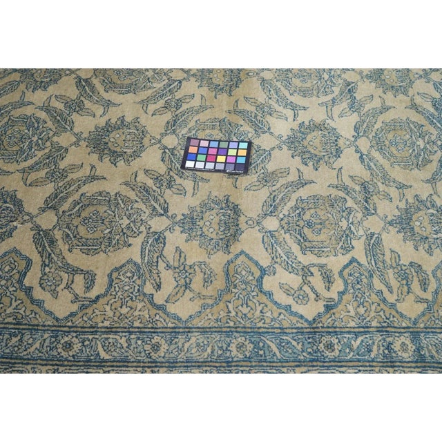 Antique Tabriz Rug 5'1'' x 6'2''.