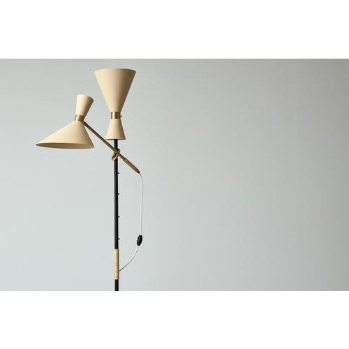 Kalmar Pelikan Floor Lamp by J.T. Kalmar, 1950s For Sale - Image 4 of 11
