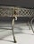 Empire Metal Coffee Table with Glass Top, 1980s For Sale - Image 9 of 18