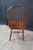 Wood Late 20th Century 2 Amish Oak High Spindle Bow Back Windsor Dining Armchairs For Sale - Image 7 of 13