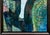 Late 20th Century Large Scale Vintage Expressionist Oil on Canvas Singing Man Portrait Painting For Sale - Image 5 of 13