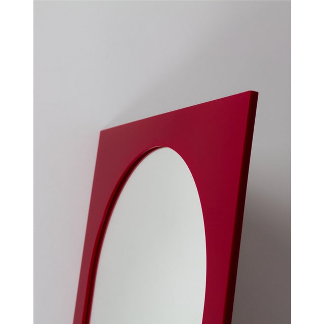 Large Wall Mirror by Joe Colombo for Kartell, 1960s For Sale - Image 3 of 5