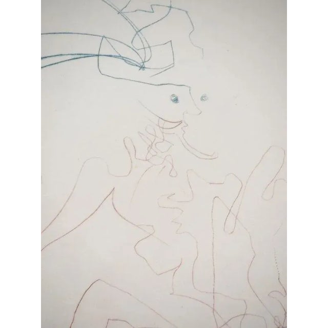 Modern Salvador Dali, Merchant of Venice, Original Engraving For Sale - Image 3 of 6