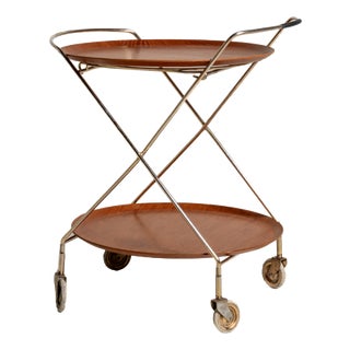 Serving Trolley by J-H Fabrikerna, 1950s For Sale