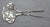 1898 Edwardian Sterling Silver English Hair Pin For Sale In Raleigh - Image 6 of 7