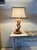 Brown Mid 20th Century Mid-Century Modern Sculpted Wood Table Lamp by Light House For Sale - Image 8 of 8