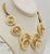 Metal 1970s Ugo Correani Modernist Goldtone White Lucite Necklace For Sale - Image 7 of 9