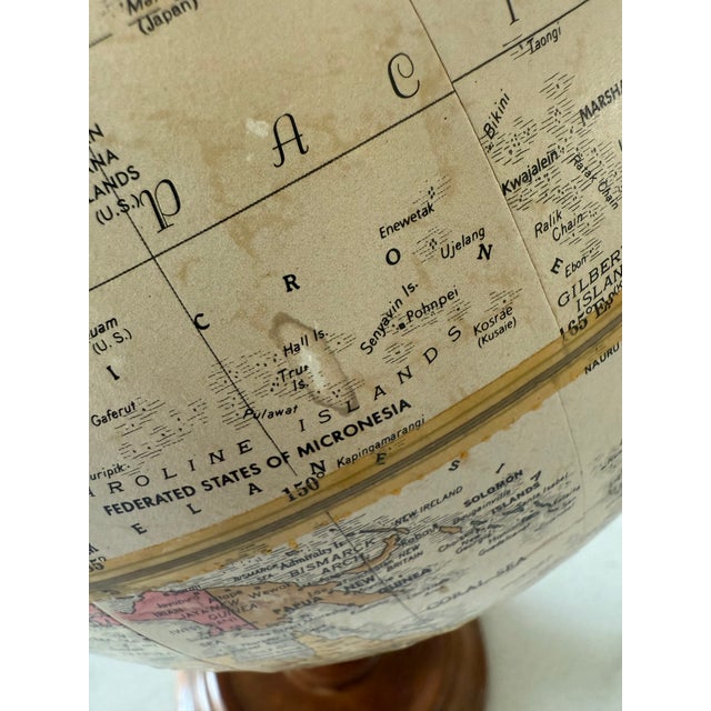 VIntage Replogle 9" World Classic Series Globe For Sale - Image 10 of 10