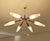 Large Vintage Sputnik Chandelier, 1960s For Sale - Image 9 of 18