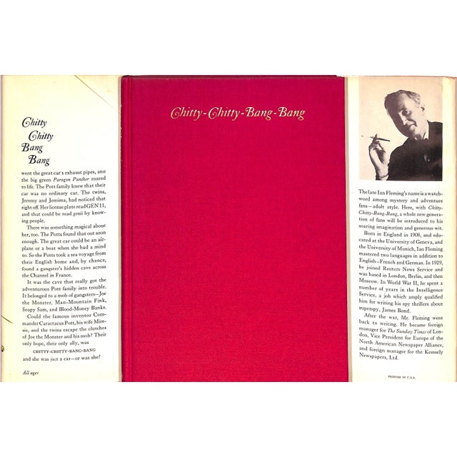 Traditional "Chitty-Chitty-Bang-Bang the Magical Car" Book 1964 Fleming, Ian For Sale - Image 3 of 9