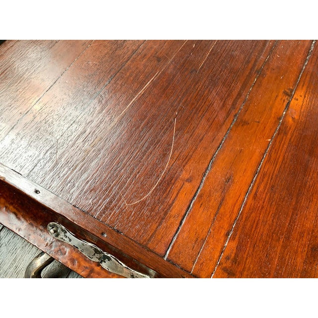Dutch Burl Wood Serving Tray For Sale - Image 11 of 11