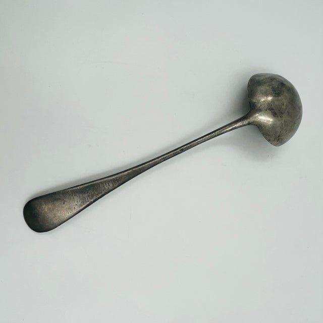 Early 19th Century Rustic German Pewter Ladle For Sale - Image 15 of 17