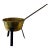 Antique Footed Brass Bowl Sauce Pan For Sale