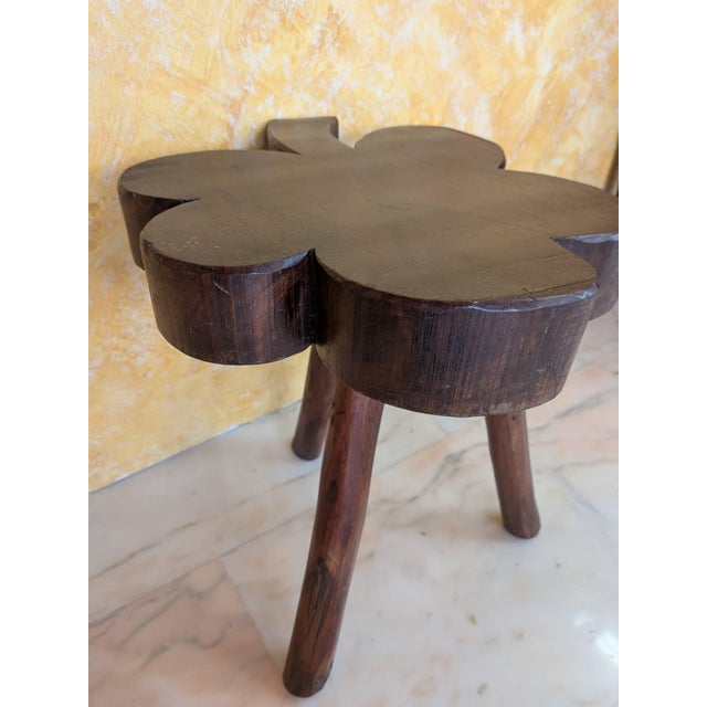 1950s Vintage Clover Stools, 1950s, Set of 2 For Sale - Image 5 of 11