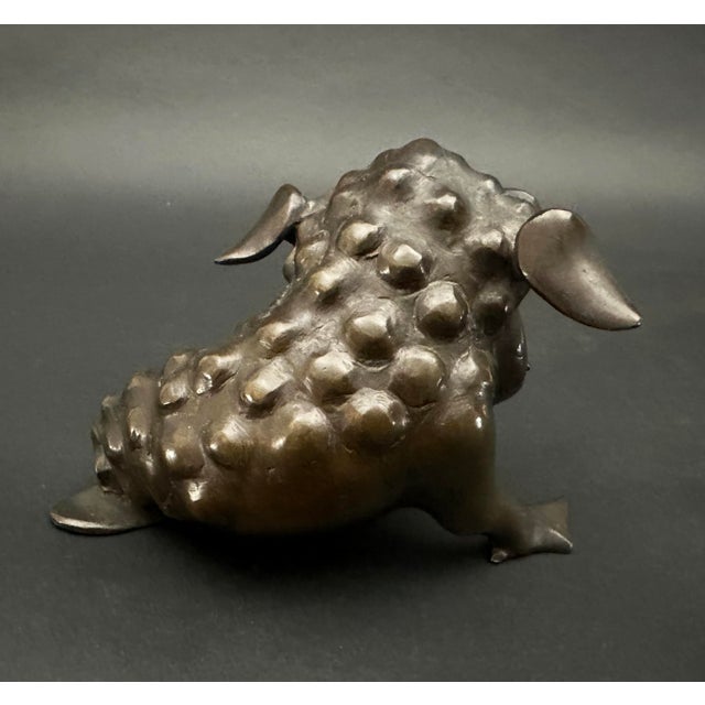 Chinese Antique Bronze Foo Dog For Sale - Image 3 of 5