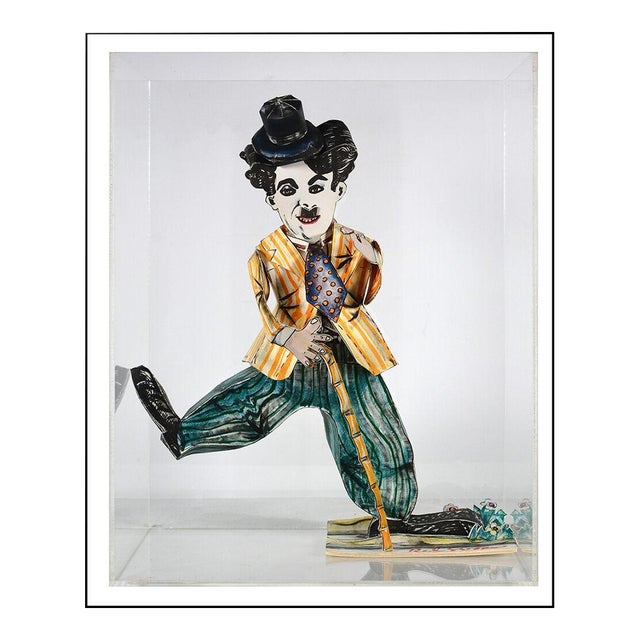 1980s Charlie Chaplin 3D, Red Grooms For Sale