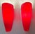Vintage Wall Lamps in Red Glass from Trio Leuchten, 2010s, Set of 2 For Sale - Image 10 of 10