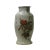 Handmade Ceramic Off White Gray Flower Graphic Jar Vase For Sale In San Francisco - Image 6 of 6