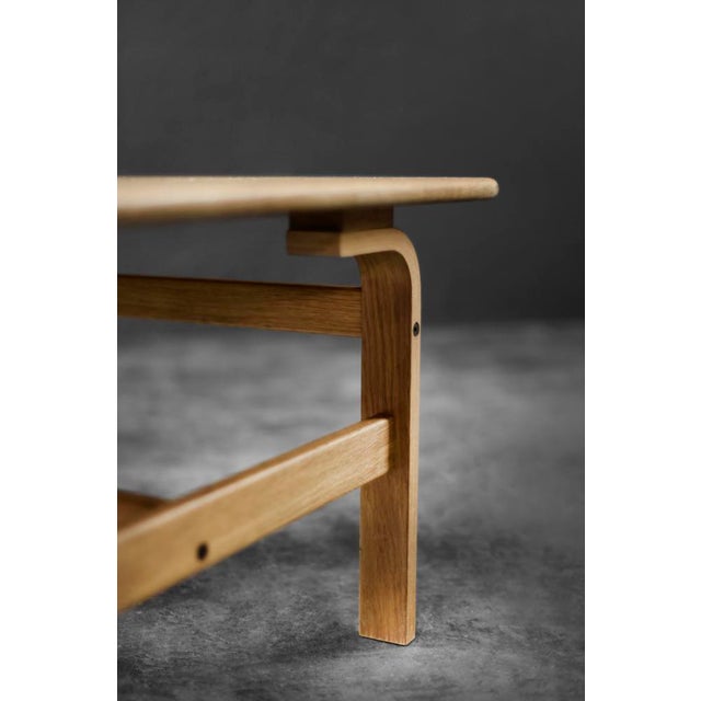Wood Vintage Scandinavian Oak Coffee Table by Karl-Erik Ekselius for JOC Vetlanda, 1960s For Sale - Image 7 of 18