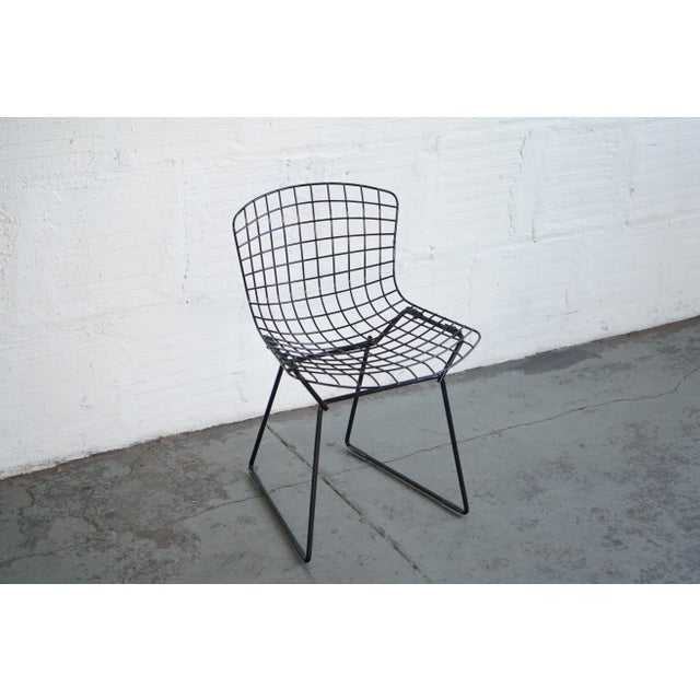 Knoll Knoll Harry Bertoia Children's Yellow Chair For Sale - Image 4 of 8