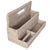 Boho Chic Artifacts Rattan Standing Stationary Sorter in White Wash For Sale - Image 3 of 6