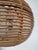 Khaki Cane & Rattan Globe Pendant Lights, 1970s, Set of 2 For Sale - Image 8 of 18