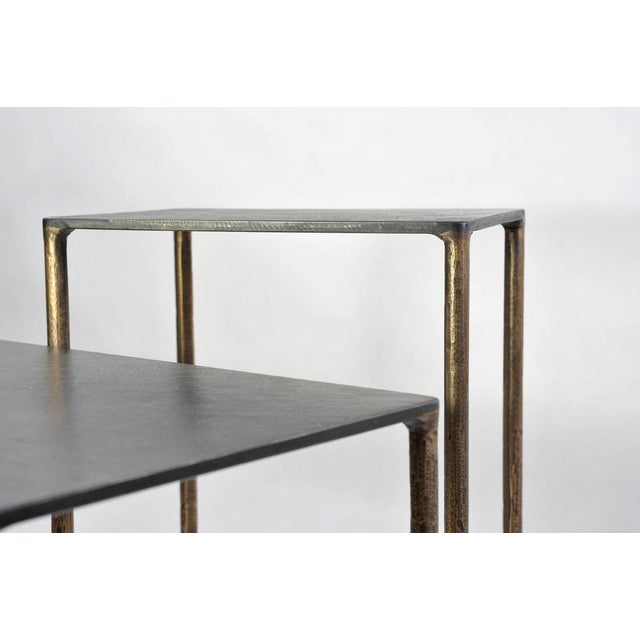 Brass Side Table by Lukasz Friedrich For Sale - Image 6 of 14