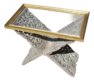 Asian Folding Book Stand Coffee Table