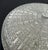 Vintage French Patterned Glass Flush Mount For Sale - Image 9 of 16