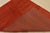 Gabbeh Rug 5’5” X 7’9” Red Wool Contemporary Hand-Knotted Carpet For Sale - Image 11 of 12
