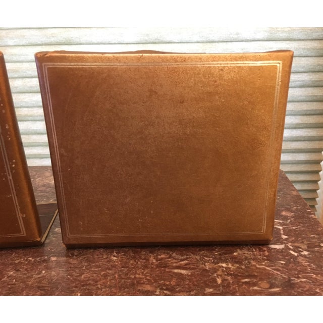 MidCentury Gold Tone Bookends A Pair Chairish