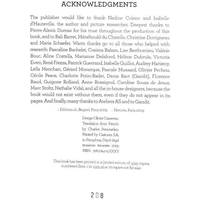 2000 - 2009 Le Carre Hermes Ltd Ed #208/1555 For Sale - Image 5 of 9