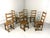 Antique Rustic Oak High Back Dining Chairs, 1900s, Set of 6 For Sale - Image 15 of 15