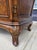 Late 20th Century Pair of Orleans International French-Style Burled Walnut Bombe Nightstands For Sale - Image 12 of 18