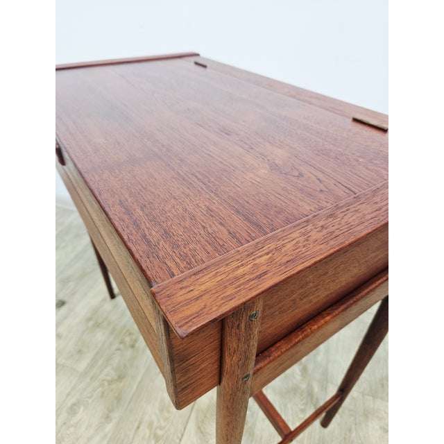 Vintage Scandinavian Teak Dressing Table, 1960s For Sale - Image 16 of 18